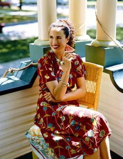 Latest photos of Andie MacDowell, biography.