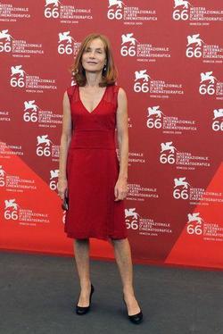 Latest photos of Isabelle Huppert, biography.