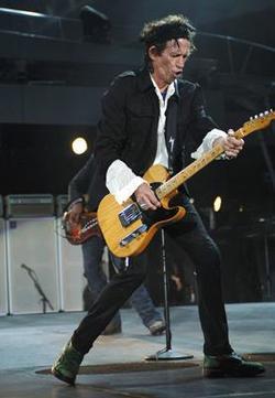Latest photos of Keith Richards, biography.