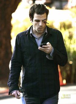 Latest photos of Zachary Quinto, biography.