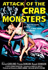 Film Attack of the Crab Monsters.
