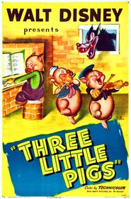 Animation movie Three Little Pigs.