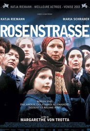 Rosenstrasse - movie with Carola Regnier.