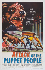 Attack of the Puppet People - movie with John Agar.