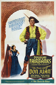 The Private Life of Don Juan - movie with Douglas Fairbanks.
