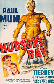 Hudson's Bay - movie with Vincent Price.