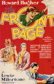 The Front Page - movie with George E. Stone.