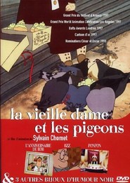 Animation movie La vieille dame et les pigeons.