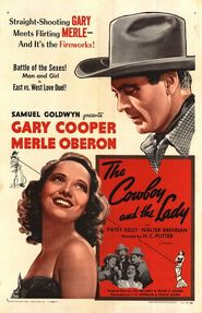 The Cowboy and the Lady - movie with Gary Cooper.