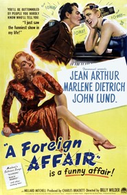 A Foreign Affair - movie with Marlene Dietrich.