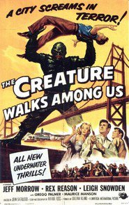 The Creature Walks Among Us - movie with Gregg Palmer.