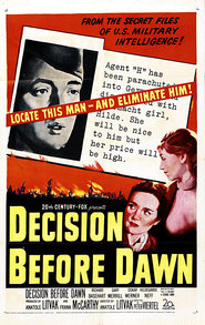 Decision Before Dawn - movie with Robert Freitag.