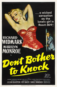 Don't Bother to Knock - movie with Jim Backus.