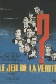 Le jeu de la verite - movie with Jean-Louis Trintignant.
