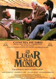 Un lugar en el mundo - movie with Hugo Arana.