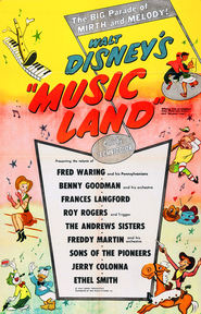 Animation movie Music Land.