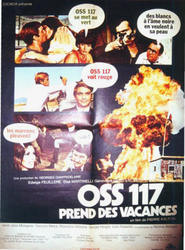 OSS 117 prend des vacances - movie with Geneviève Grad.
