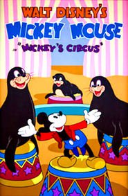 Animation movie Mickey's Circus.