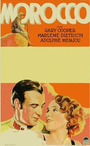 Morocco - movie with Adolphe Menjou.
