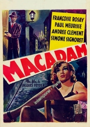 Macadam - movie with Francoise Rosay.