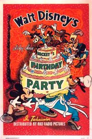 Animation movie Mickey's Birthday Party.