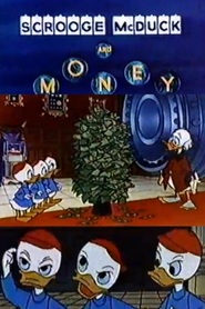 Animation movie Scrooge McDuck and Money.