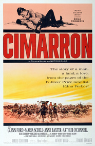 Cimarron - movie with Glenn Ford.