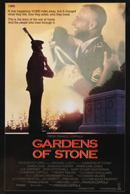 Gardens of Stone - movie with Anjelica Huston.