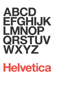 Film Helvetica.