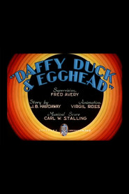 Animation movie Daffy Duck & Egghead.