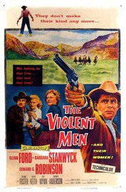 The Violent Men - movie with Warner Anderson.