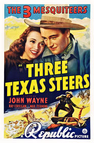 Film Three Texas Steers.