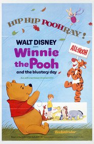Animation movie Winnie the Pooh and the Blustery Day.