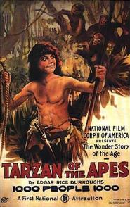 Film Tarzan of the Apes.