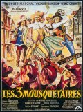 Les trois mousquetaires film from Andre Hunebelle filmography.