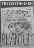 Phantom film from F.W. Murnau filmography.
