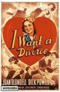 I Want a Divorce - movie with Sidney Blackmer.