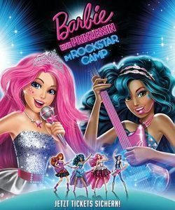 Film Barbie in Rock 'N Royals.