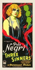 Three Sinners - movie with Pola Negri.